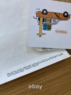 Affiche de propagande soviéto-russe Anti-nucléaire, paix Anti-guerre, URSS vintage 1986