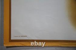 Affiche originale vintage de la Révolution d'Octobre 1977, soviétique russe, URSS Molokov