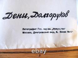 Affiche soviétique russe 1941 très rare, 100 % originale