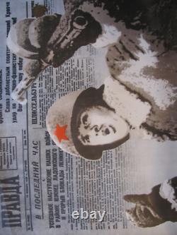 Affiche soviétique russe 1982 Très rare, 100% originale