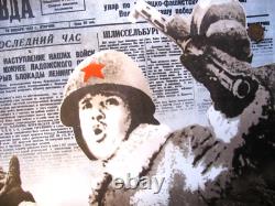 Affiche soviétique russe 1982 Très rare, 100% originale