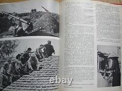Album de photos rares soviétiques russes de 1972 : L'histoire de la guerre du Vietnam, propagande militaire de l'URSS