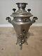 Ancien Samovar En Bois Soviétique à Charbon, Carbone, Russe Ethnique Urss Soviétique