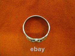 Anneau en argent émaillé de la Marine soviétique de Russie