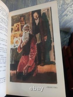 Anton Tchekhov, une collection d’œuvres en 12 volumes en russe, URSS 1985