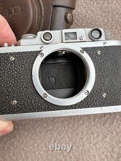 Appareil photo télémétrique FED NKVD-URSS copie russe de la LEICA 35mm INDUSTAR-10 3.5/50mm