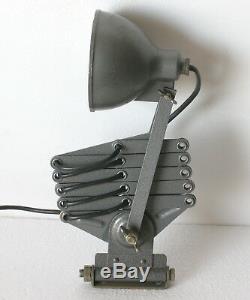 Applique Murale Scissor Vintage Age Industriel Machine Russe 12v 1960