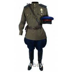 Armée Rouge Soviétique Militaire Russe Nkvd Urss Uniforme Avec Hat M43