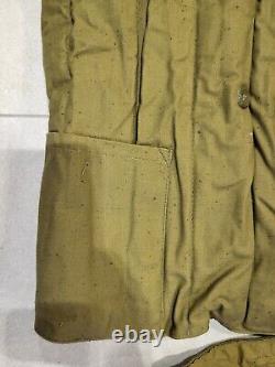 Armée soviétique de l'URSS Hiver russe FUFAIKA VATNIK TELOGREIKA Veste + pantalon WW2 Taille 2