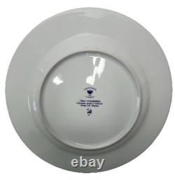 Assiette en porcelaine de propagande de Saint-Pétersbourg en porcelaine impériale russe (Copie 1921)