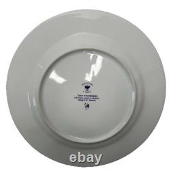 Assiette en porcelaine de propagande de Saint-Pétersbourg en porcelaine impériale russe (Copie 1921)