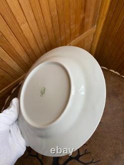 Assiette en porcelaine de propagande soviétique RAR russe 1947 Auteur célèbre V. Prisyazhnyuk