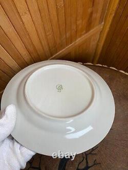Assiette en porcelaine de propagande soviétique RAR russe 1947 Auteur célèbre V. Prisyazhnyuk