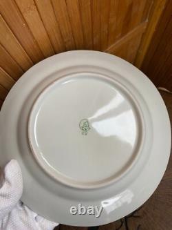 Assiette en porcelaine de propagande soviétique RAR russe 1947 Auteur célèbre V. Prisyazhnyuk