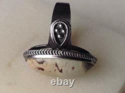 Bague vintage soviétique russe en argent sterling 875, URSS, taille 10, 2?