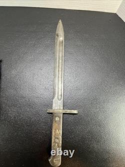 Baïonnette soviétique russe Mosin-Nagant M91/30 de la Seconde Guerre mondiale avec étui, numéro de série #533502