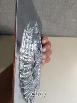 Blason soviétique russe de l'URSS du poste frontière du Pôle de patrouille du KGB 1946