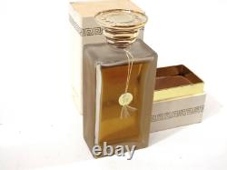 Bouteille de parfum en verre soviétique URSS Russe DZINTARS Prometejs (Prométhée) RARE