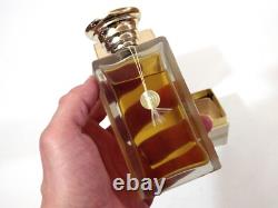 Bouteille de parfum en verre soviétique URSS Russe DZINTARS Prometejs (Prométhée) RARE