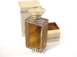 Bouteille de parfum en verre soviétique URSS Russe DZINTARS Prometejs (Prométhée) RARE