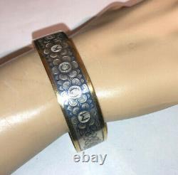 Bracelet rare en argent 875 des Jeux olympiques de Moscou de l'URSS en 1980
