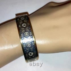 Bracelet rare en argent 875 des Jeux olympiques de Moscou de l'URSS en 1980