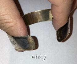 Bracelet rare en argent 875 des Jeux olympiques de Moscou de l'URSS en 1980