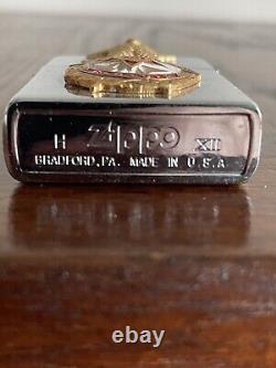 Briquet Zippo Rare ! Médaille militaire soviétique de l'URSS russe Jamais utilisé