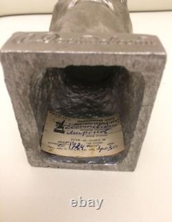 Buste vintage du grand écrivain russe Fiodor Dostoïevski, sculpture URSS