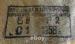 Cagoule originale sous-casque des forces spéciales soviétiques russes 1958 taille 2 URSS