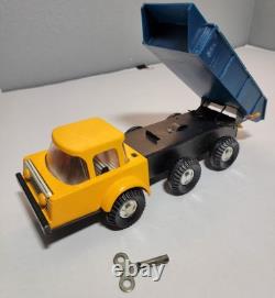 Camion Jouet Rétro RARE Soviétique URSS Russe à Remontage Circa 1960 En Très Bon État