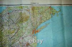 Carte topographique SECRÈTE authentique de l'armée soviétique russe WASHINGTON USA