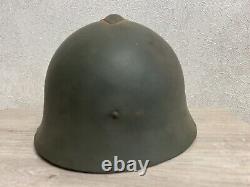 Casque 1936 en acier SSh 36 de la Seconde Guerre mondiale Original Militaire Soviétique de l'Armée Russe RKKA WW2