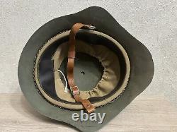 Casque 1936 en acier SSh 36 de la Seconde Guerre mondiale Original Militaire Soviétique de l'Armée Russe RKKA WW2