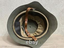 Casque 1936 en acier SSh 36 de la Seconde Guerre mondiale Original Militaire Soviétique de l'Armée Russe RKKA WW2