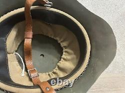 Casque 1936 en acier SSh 36 de la Seconde Guerre mondiale Original Militaire Soviétique de l'Armée Russe RKKA WW2