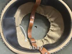 Casque 1936 en acier SSh 36 de la Seconde Guerre mondiale Original Militaire Soviétique de l'Armée Russe RKKA WW2