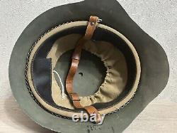 Casque 1936 en acier SSh 36 de la Seconde Guerre mondiale Original Militaire Soviétique de l'Armée Russe RKKA WW2