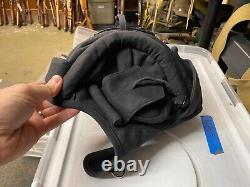 Casque de commandant de char soviétique russe de la Seconde Guerre mondiale M1935 - taille 2, convient aux tailles moyennes à grandes, 57-59