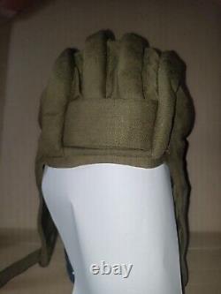Casque de tank d'hiver russe de l'URSS soviétique taille 58 1989