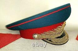 Casquette / chapeau d'apparat de parade du maréchal / général de l'armée soviétique russe de l'URSS des années 50