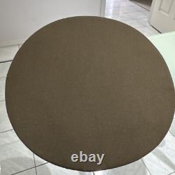 Casquette générale soviétique russe vintage avec passepoil framboise 1960