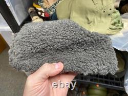 Chapeau d'hiver Ushanka soviétique russe M1935 de la Seconde Guerre mondiale & étoile - taille grande 4, 59-60