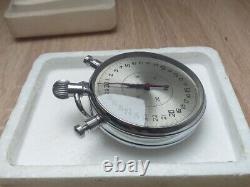 Chronomètre Divisé Vintage SLAVA Soviétique Russe de l'URSS 1991