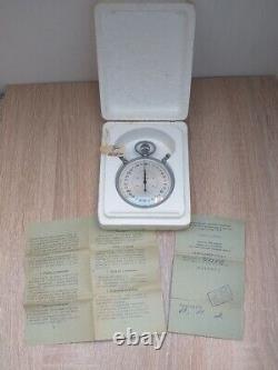 Chronomètre à division SLAVA soviétique russe vintage de l'URSS NEUF