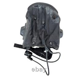 Coffret Cadeau Aviateur Soviétique URSS Russe Casque en Cuir Gants Lunettes Boîte en Bois