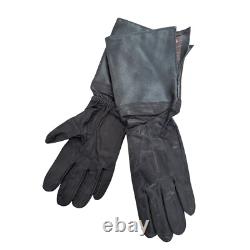 Coffret Cadeau Aviateur Soviétique URSS Russe Casque en Cuir Gants Lunettes Boîte en Bois