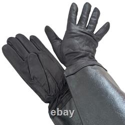 Coffret Cadeau Aviateur Soviétique URSS Russe Casque en Cuir Gants Lunettes Boîte en Bois