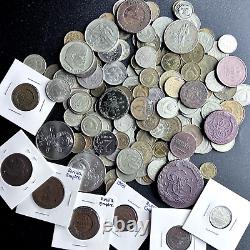 Collection de pièces de monnaie de l'Empire russe, Russie, Union soviétique URSS, 1744, 163 pièces