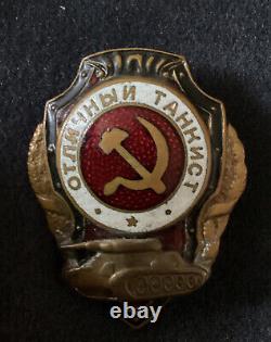 Colonel Tanker Robe Uniforme Union Soviétique Armée Russe Ussr Pantalon Chapeau Médaille